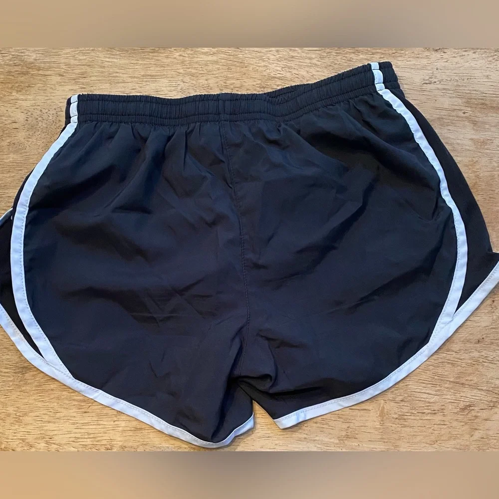 Nike Dri‎ Fit Girl’s Medium 100% Poly Black Athletic Shorts